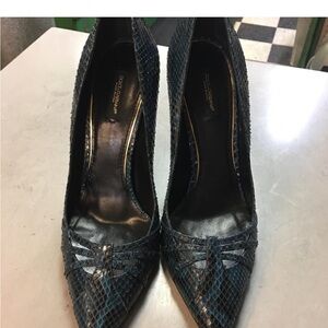 Dolce and Gabbana NIB pumps. Crafted from snakeskin leather. From Python.